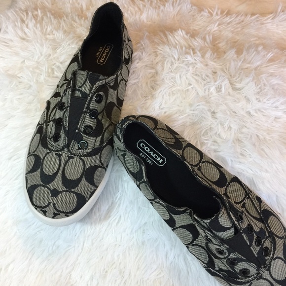 coach women's slip on shoes